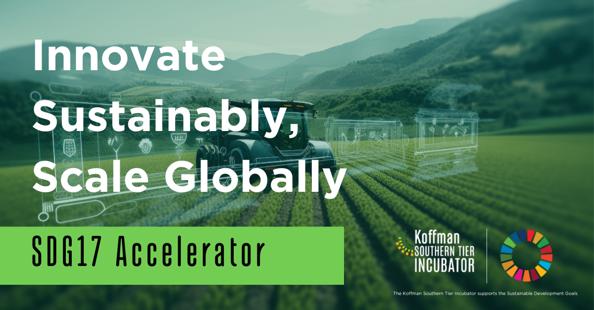 Innovate sustainably, scale globally.